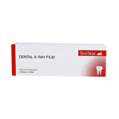 Стоматологическая рентгеновская пленка Sunt smil X-Ray Film 3х4 см, 100 шт-4