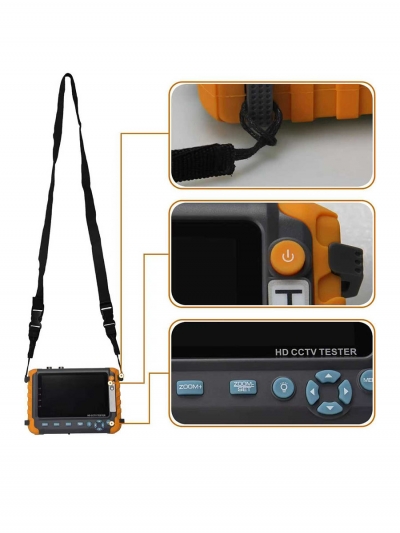 Гибридный видеотестер Hunter Expert-5G V3, 8 Мп, CVBS, AHD, TVI, CVI-8