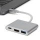 Переходник HUB USB3.0 - HDMI 4K - Type-C